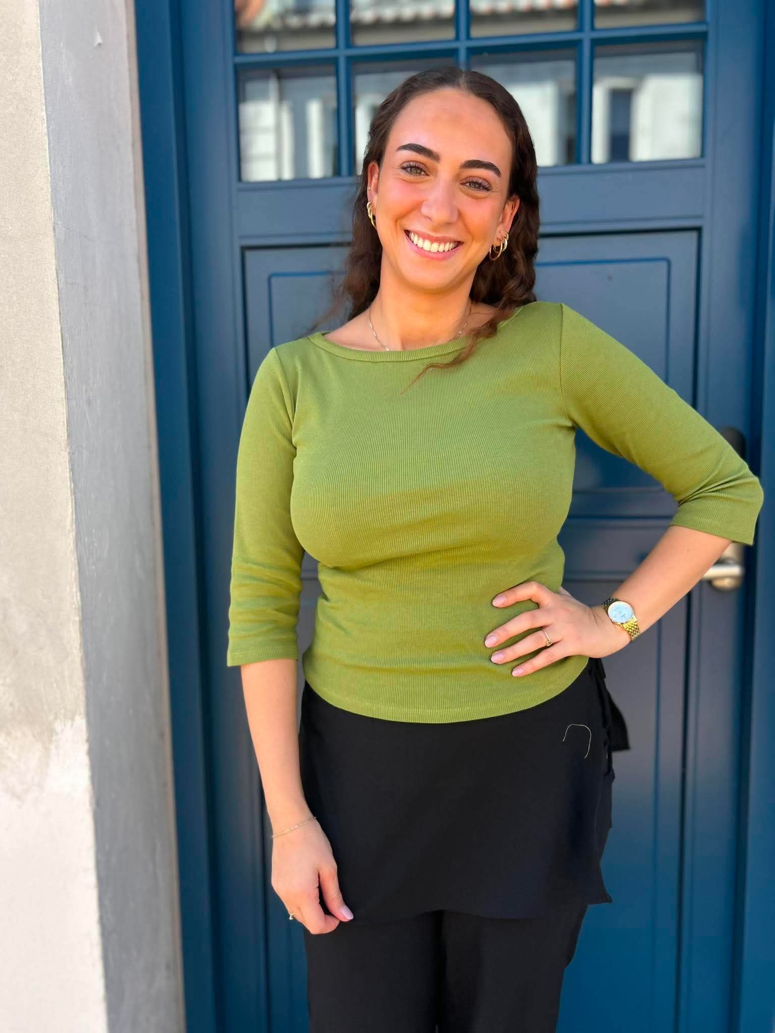 AWTHEA Top - Calliste Green